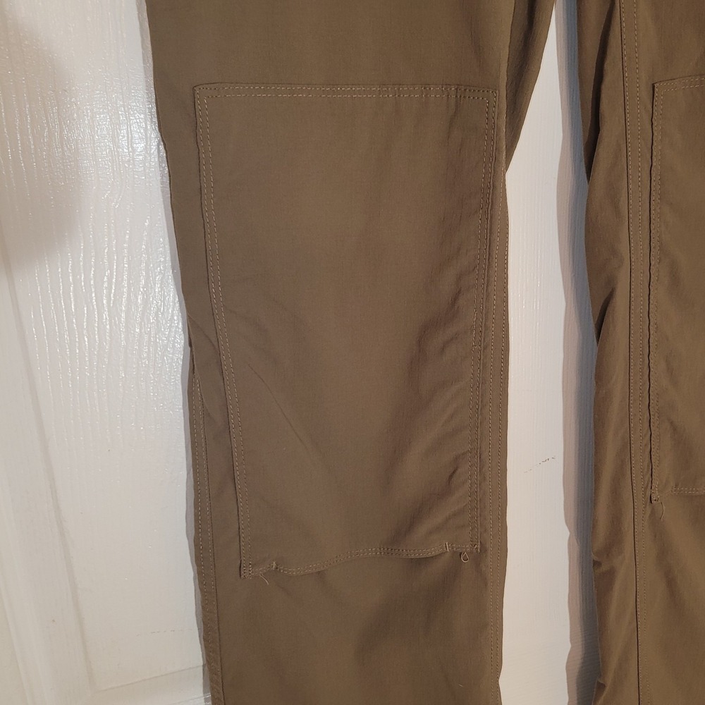 Duluth Trading Co Womens 6x31 Beige Nylon Spandex Cargo Pants‎ Hiking Outdoor - Picture 3 of 16